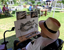 Bild „Kunstmauer“ in Burgweinting alt tag of image
