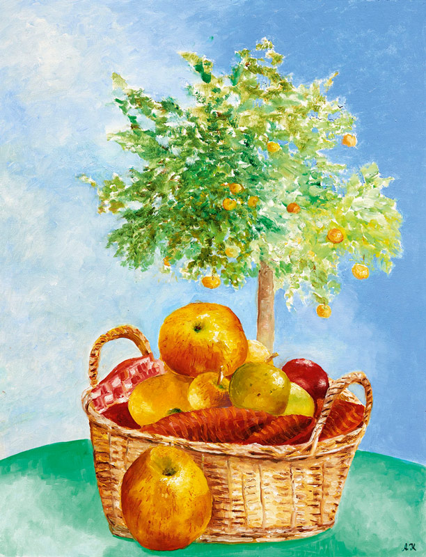 Bild Äpfel/Baum