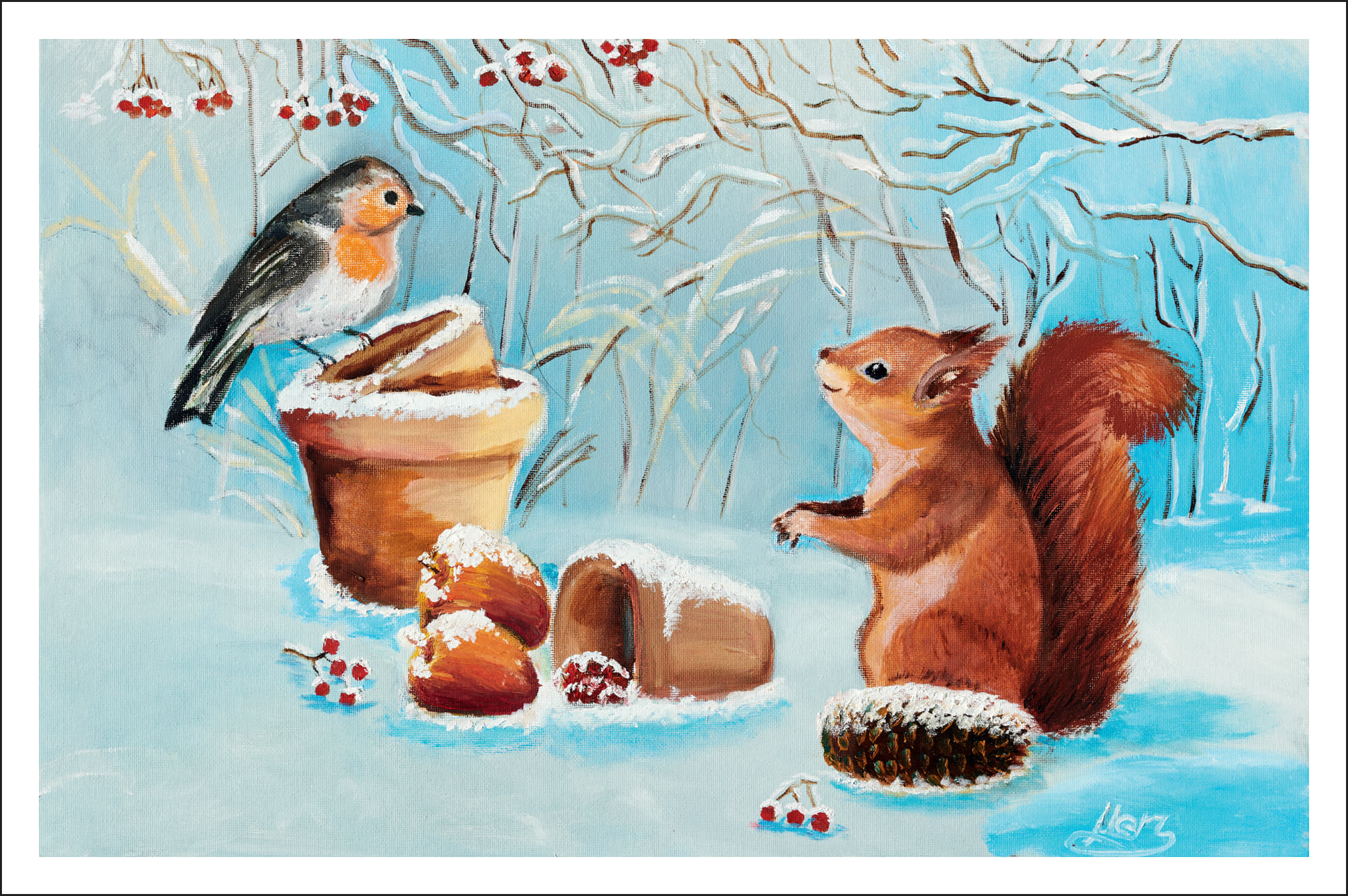 Winterbekanntschaft