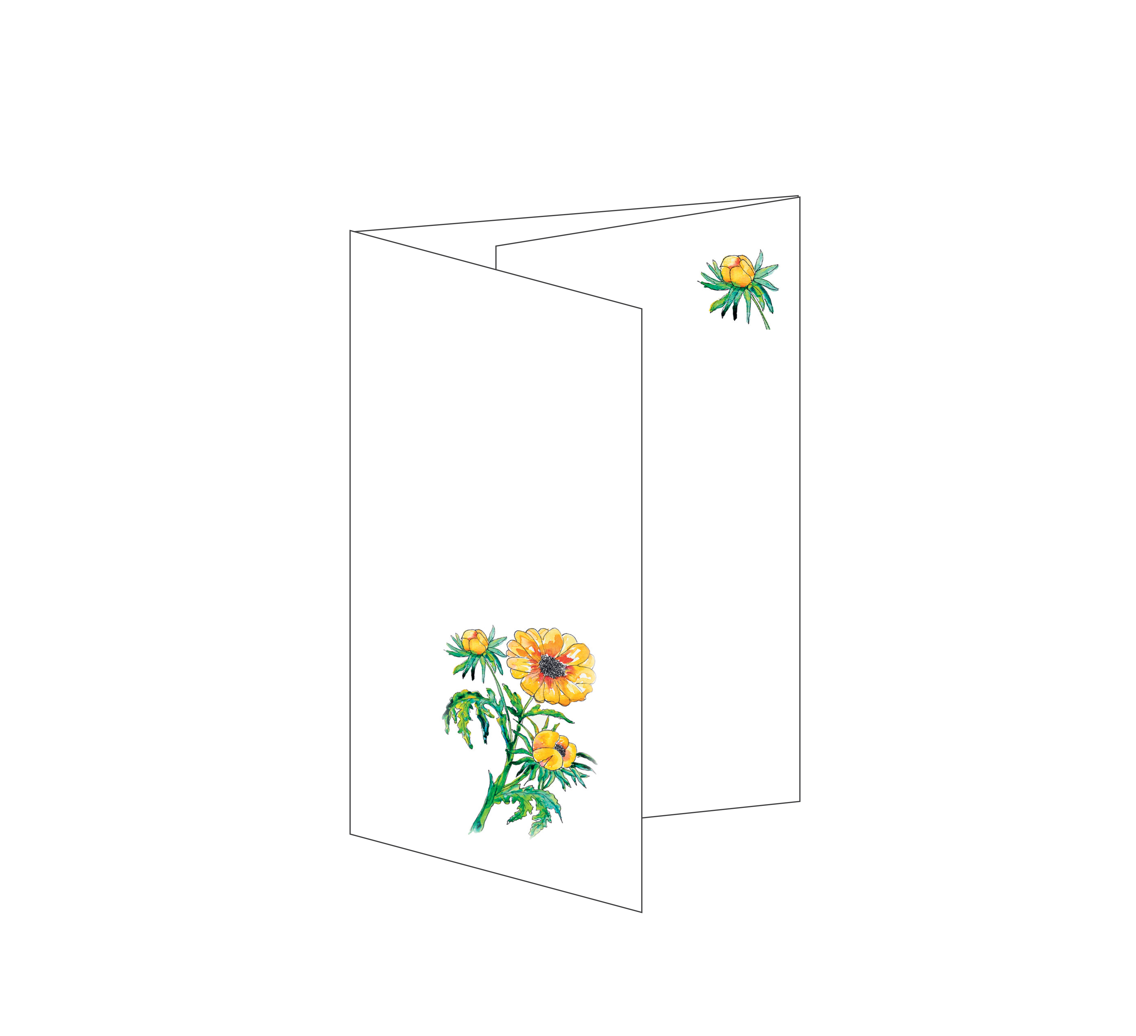 Blumenbriefbox  