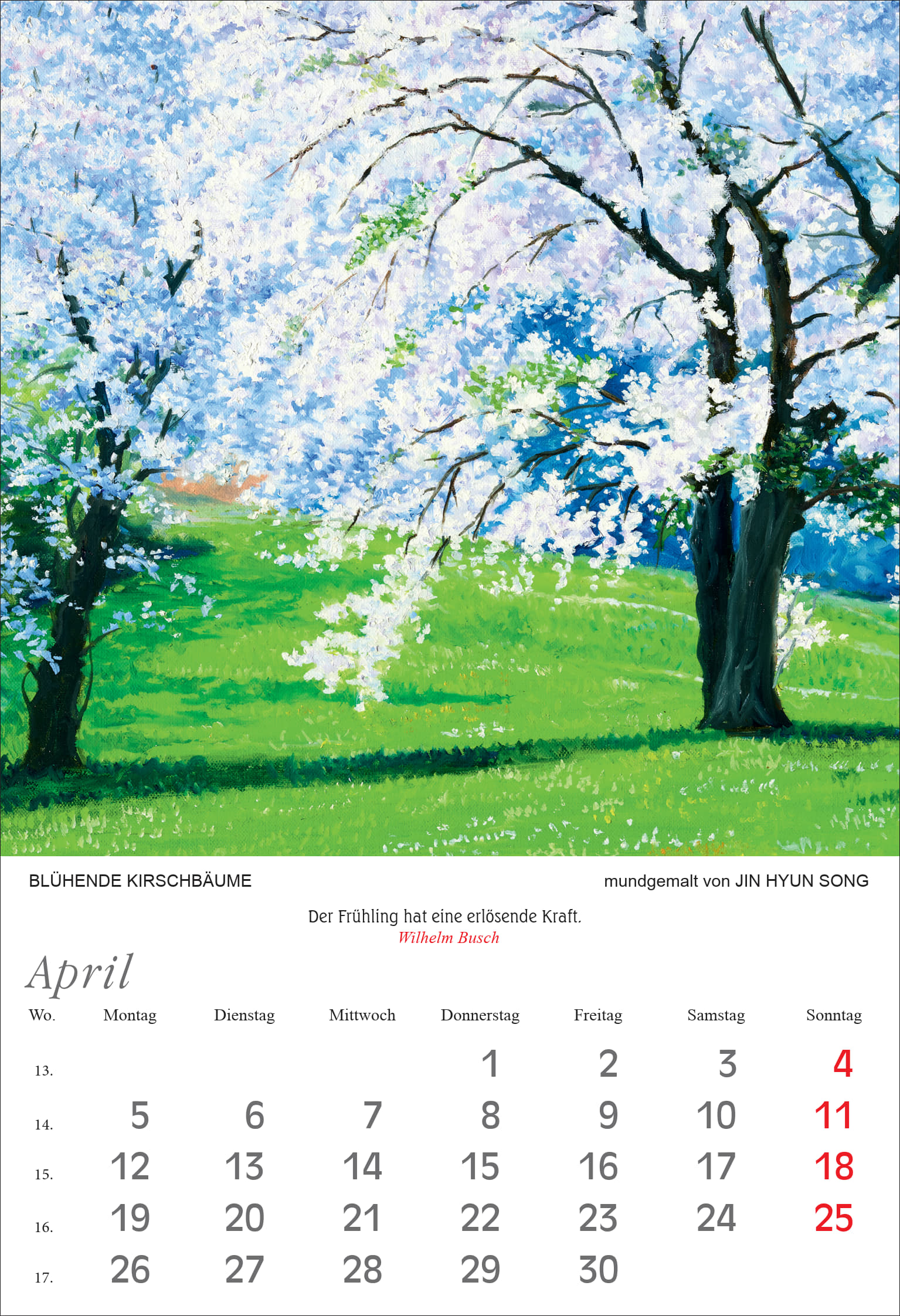 Kunst-Kalender 2027