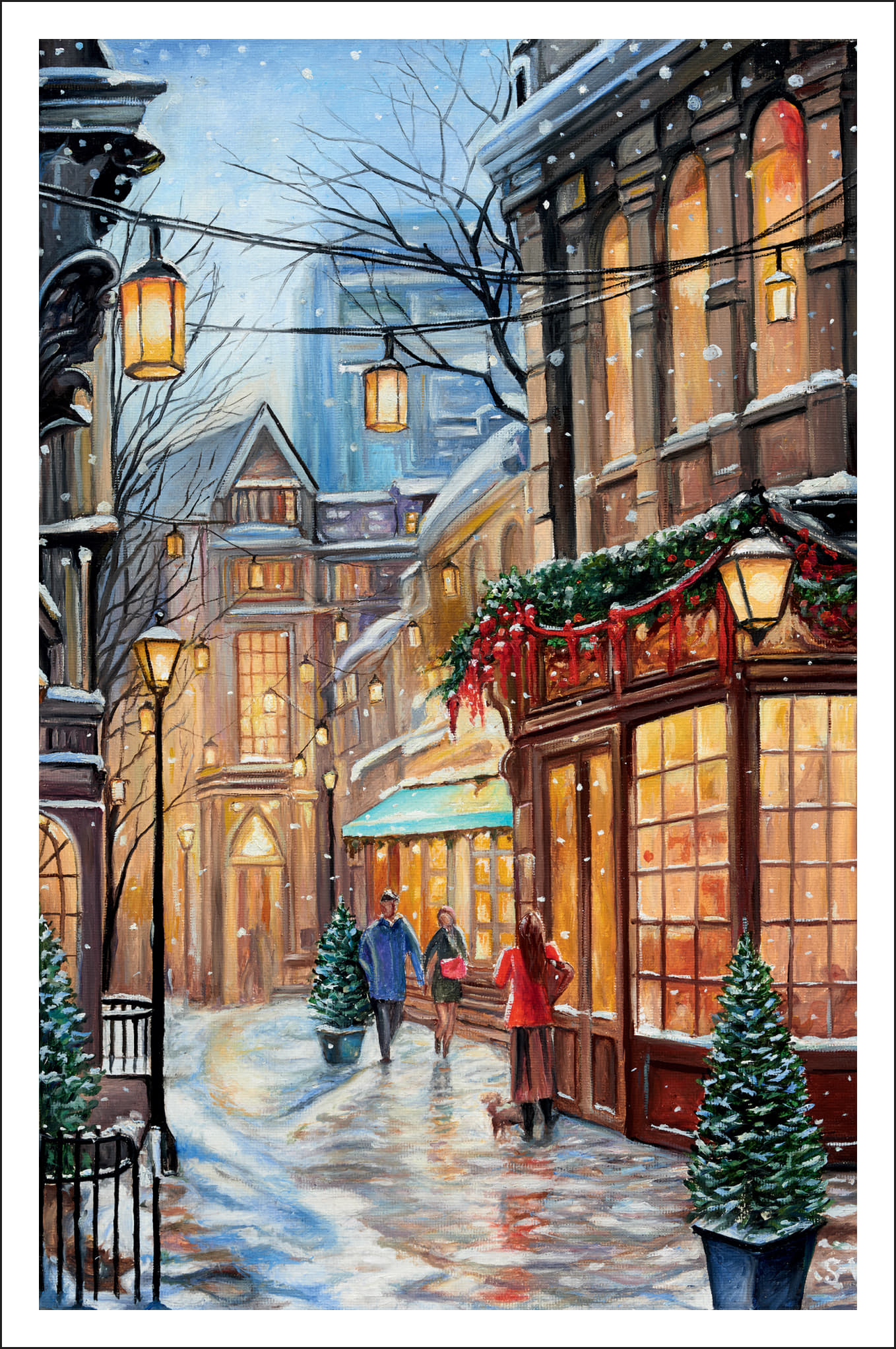 Weihnachten in der Stadt