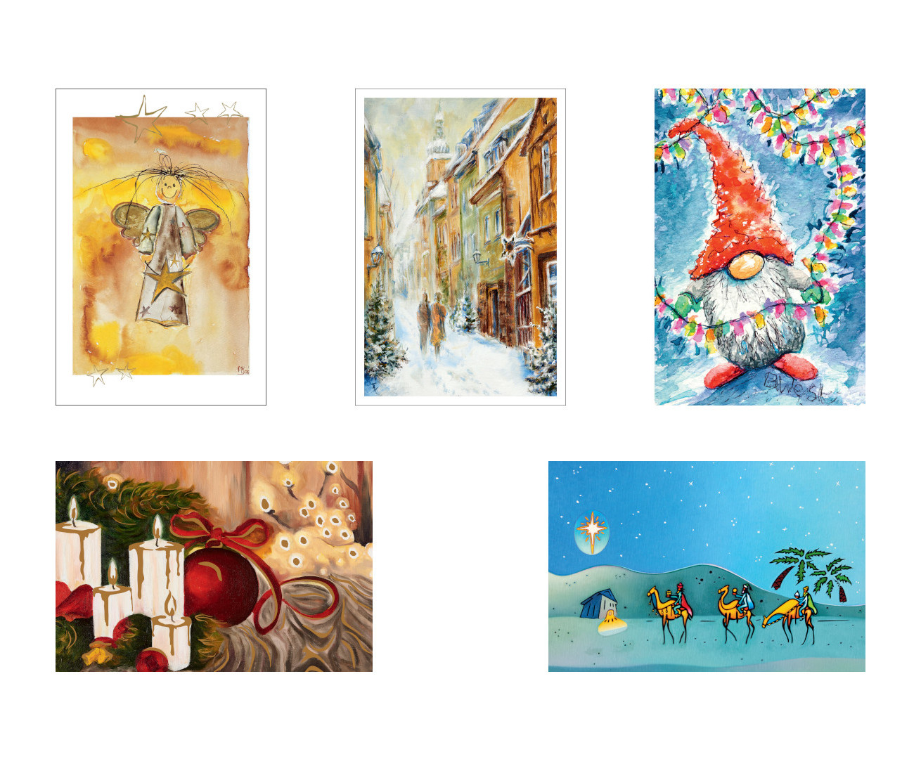Weihnachtskarten-Set 1 (2539)